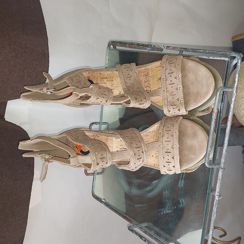 Guess Wedge Sandals - Picture 1 of 4